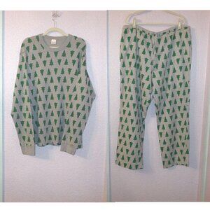 Hanna Andersson Organic Cotton Flannel Pajamas Size XXL 2X Top & Pants 2 Piece